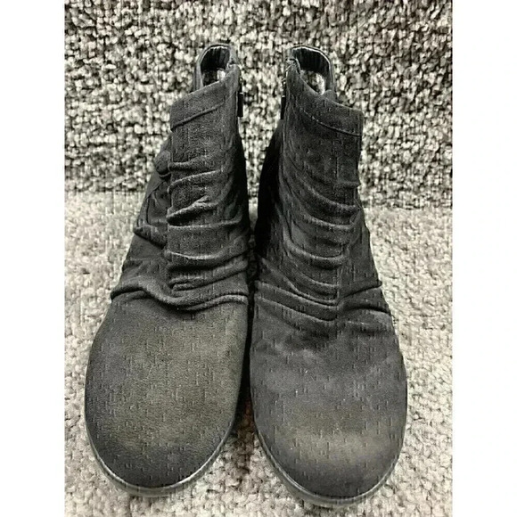 Dansko Buffy Ankle Boots Booties Black Suede Leather Slouch Size EUR 41​ - Picture 6 of 8